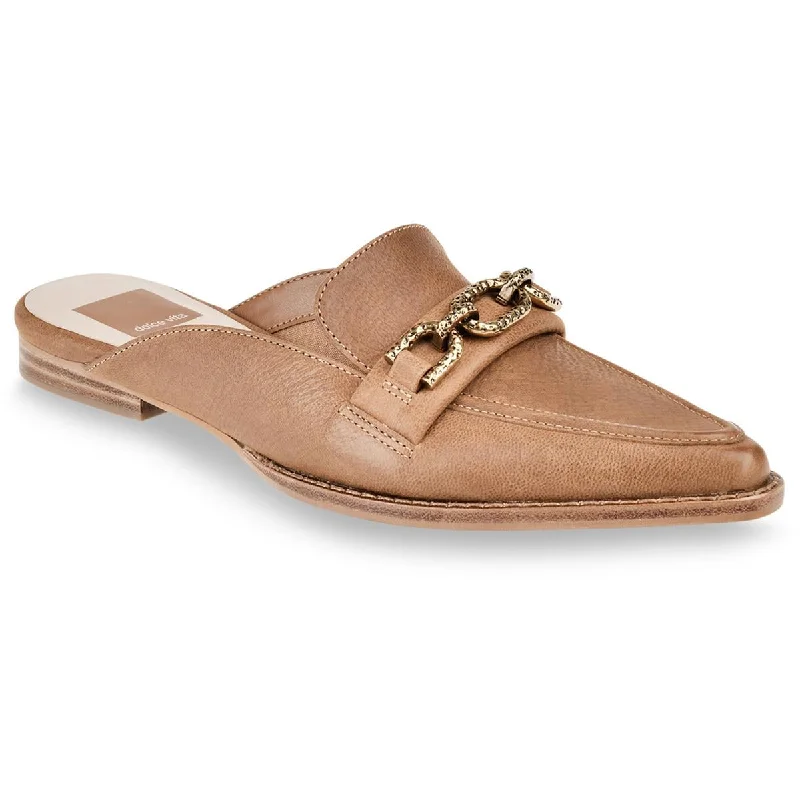 Must-have For Autumn And Winter Dolce Vita Womens Sidon Leather Pointed Toe Mules