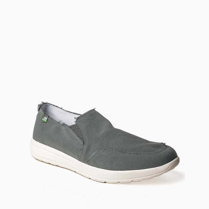 Minimal Classic Men's Expanse Canvas Slip-On in Grey