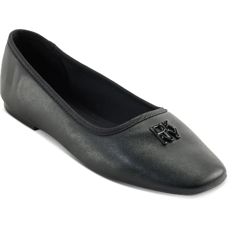 Fashion Wear DKNY Womens Daine Logo Ballet Flats