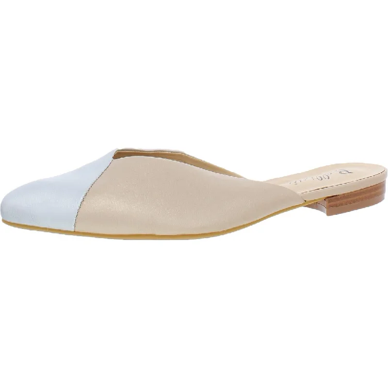 Classic Series Bellini Womens Flex Faux Leather Almond Toe Mules