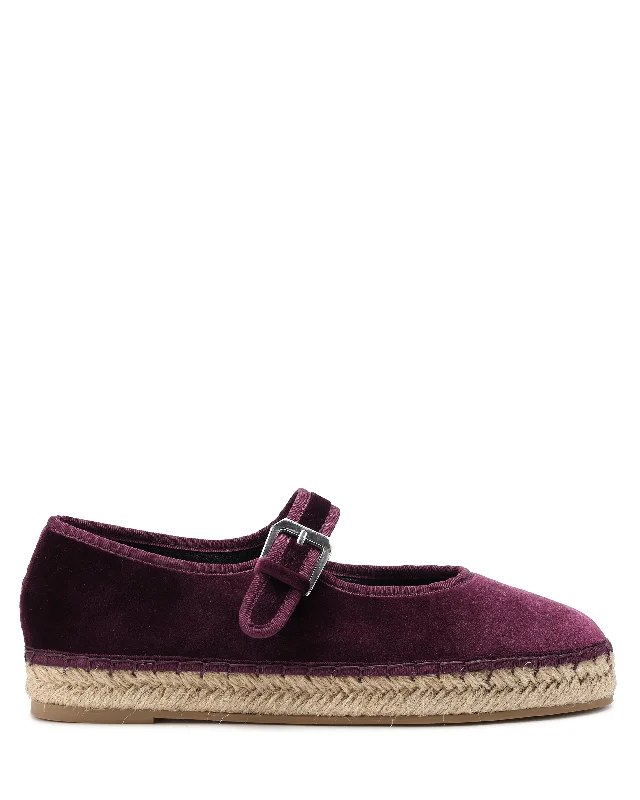 Cute Design Cast Burgundy Velvet