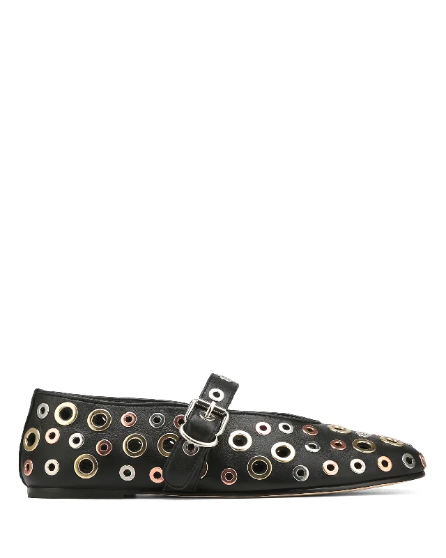 Embroidery Design Alana Eyelet Black Sheep Leather
