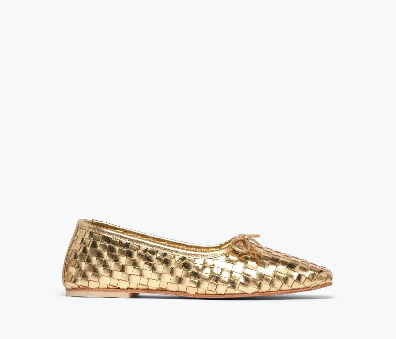 Leisure Sports JADA SQUARE TOE BALLET FLAT