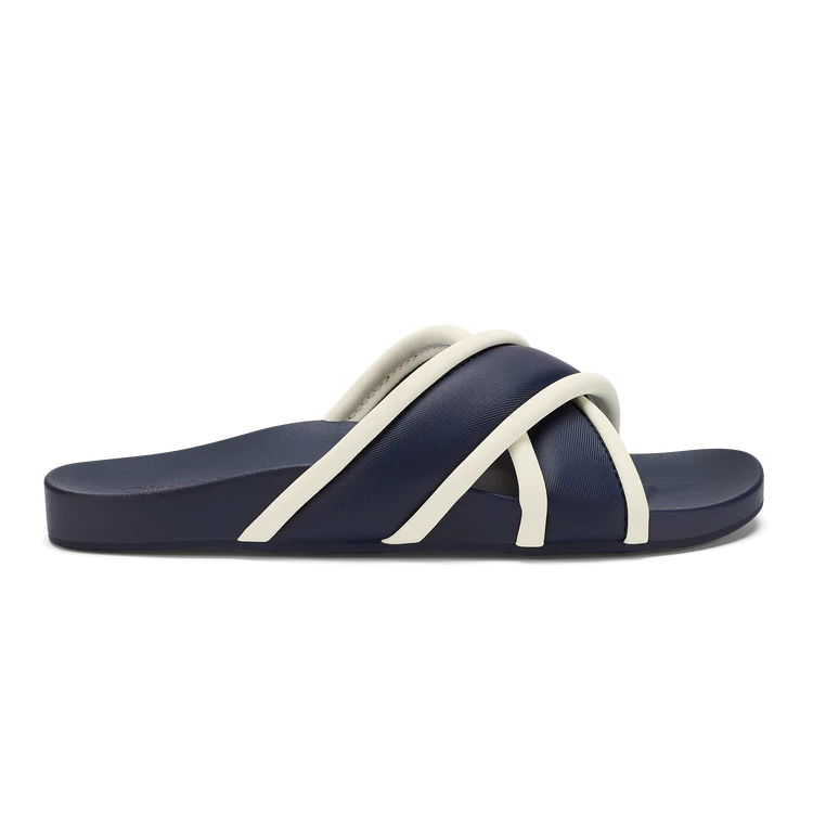 High-end Fashion Ani Women's Slide Sandals - Moon Indigo