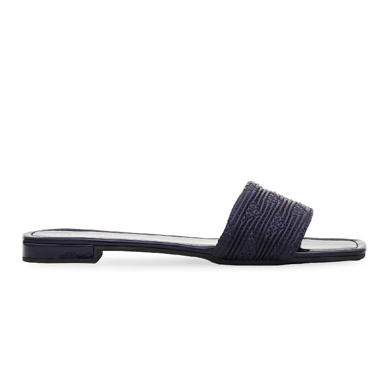 Elegant Wear Blue Formal Slipper FR8231