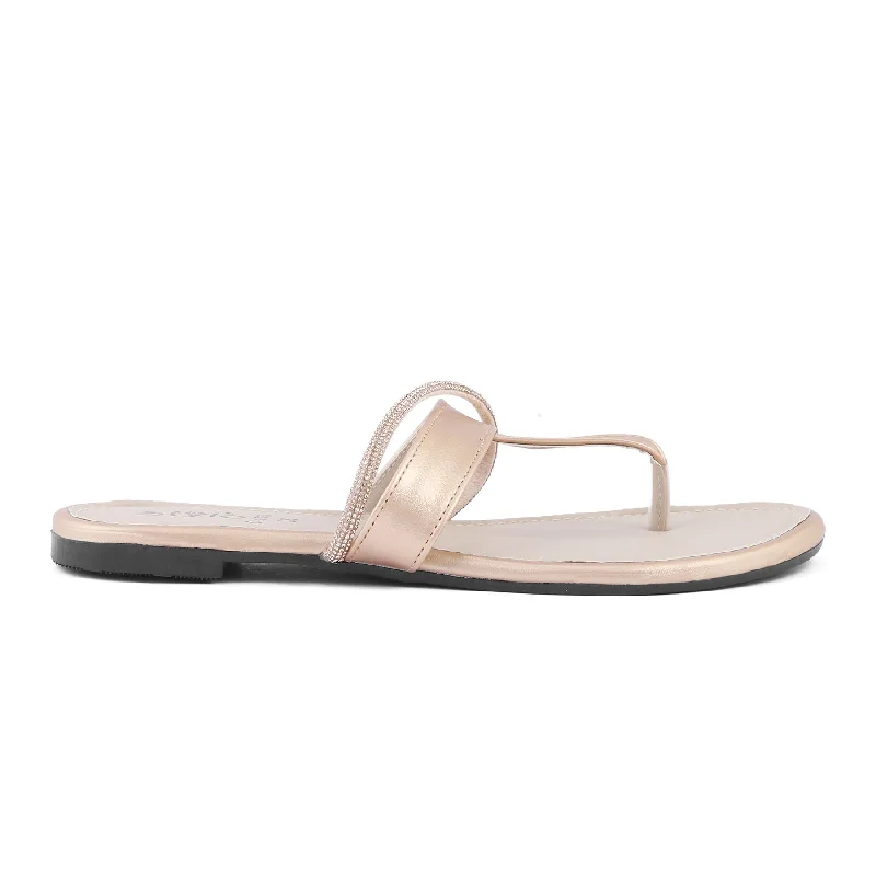 Quality Tailoring Peach Casual Chappal CL1863