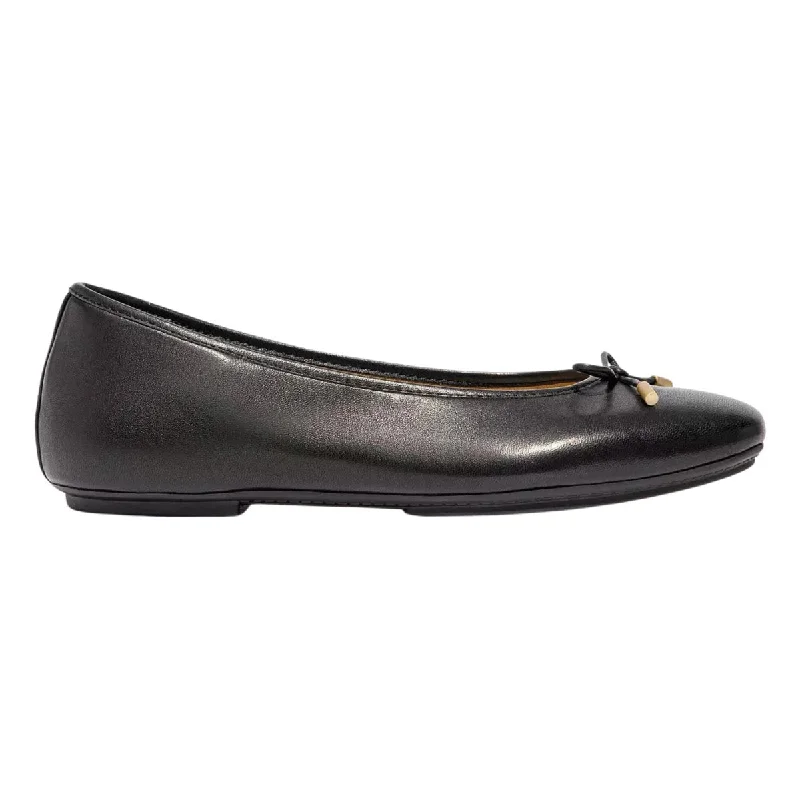 Exquisite Craftsmanship FitFlop Women's Delicato Bow Black Leather