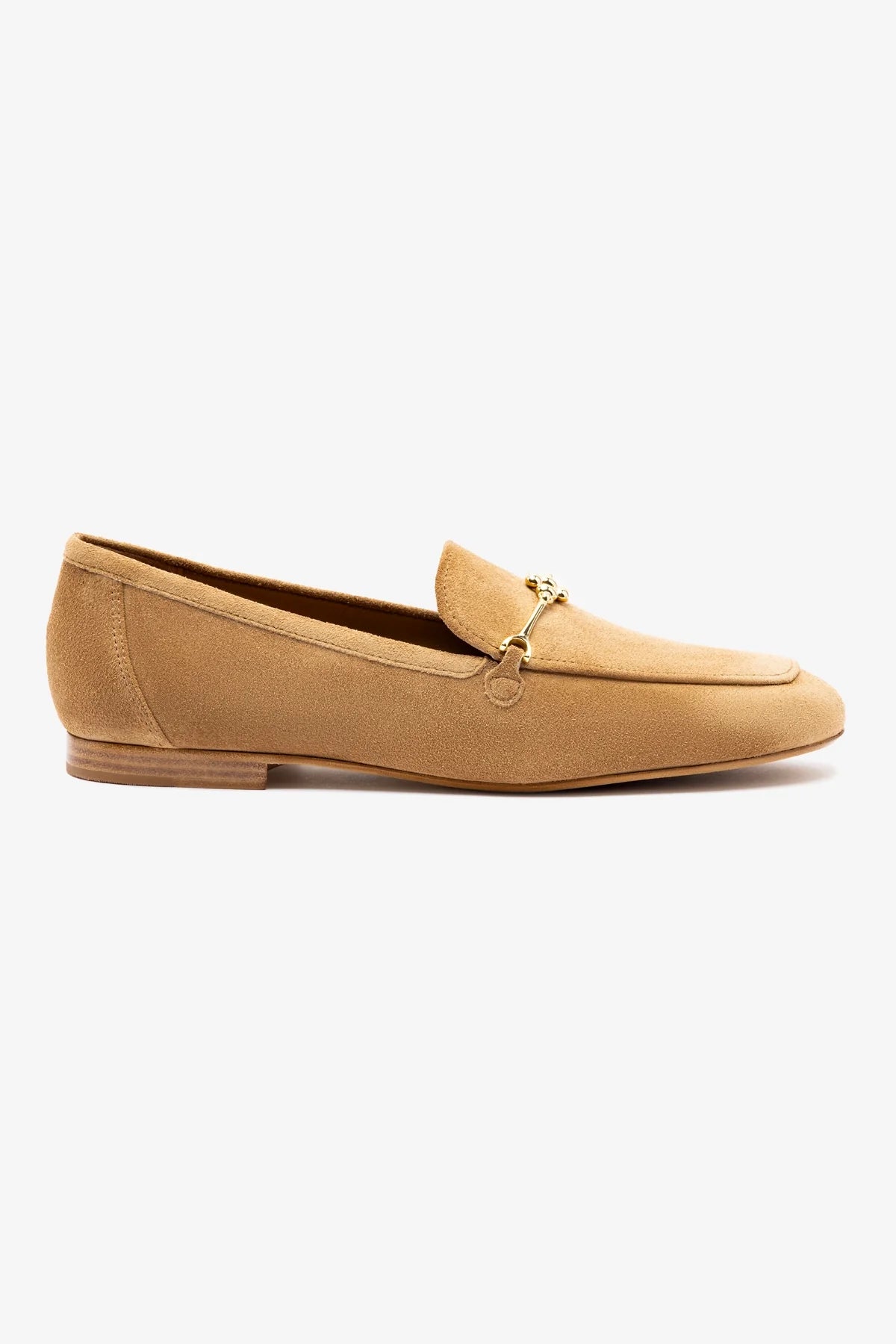 Romantic Temperament Katherine Loafer In Peanut Suede