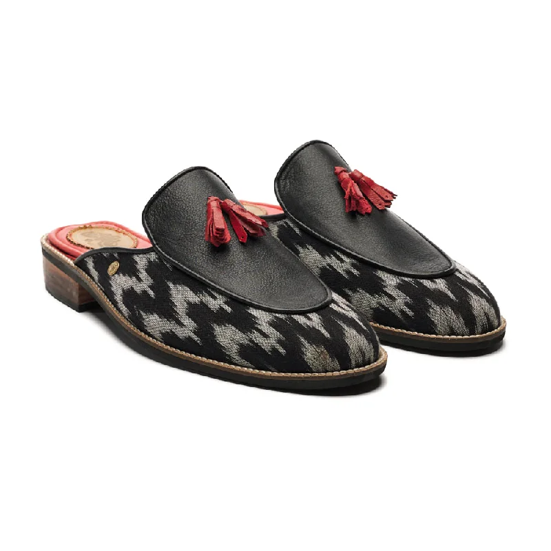 Dressing Tips Ikat Mules Men – Coal