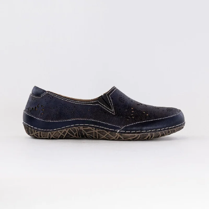 Exquisite Details Spring Step L'Artiste Libora (Women's) - Navy
