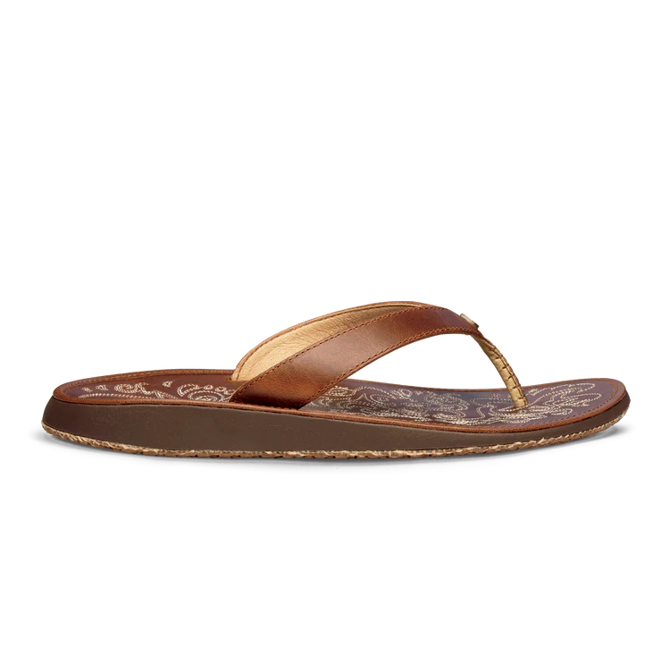 Fashionable And Fashionable Women's Paniolo Sandal - Natural Leather