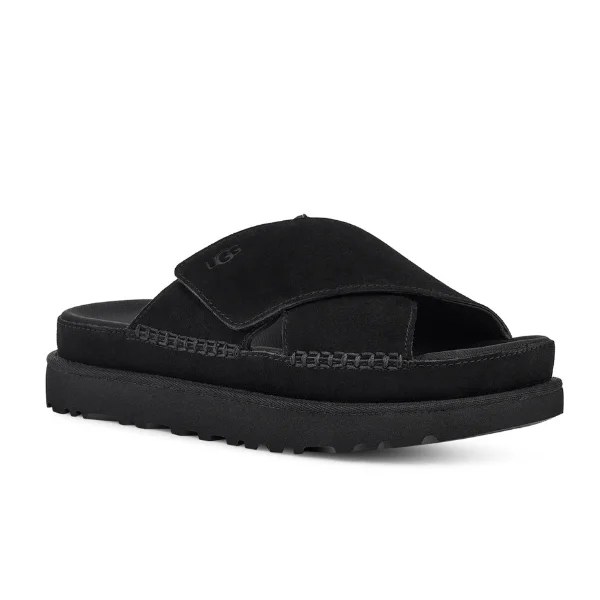 Artistic Temperament UGG Women's Goldenstar Cross Slide Black