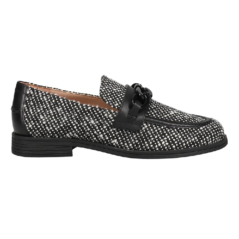 High Street Design Stassi Chain Slip On Loafers