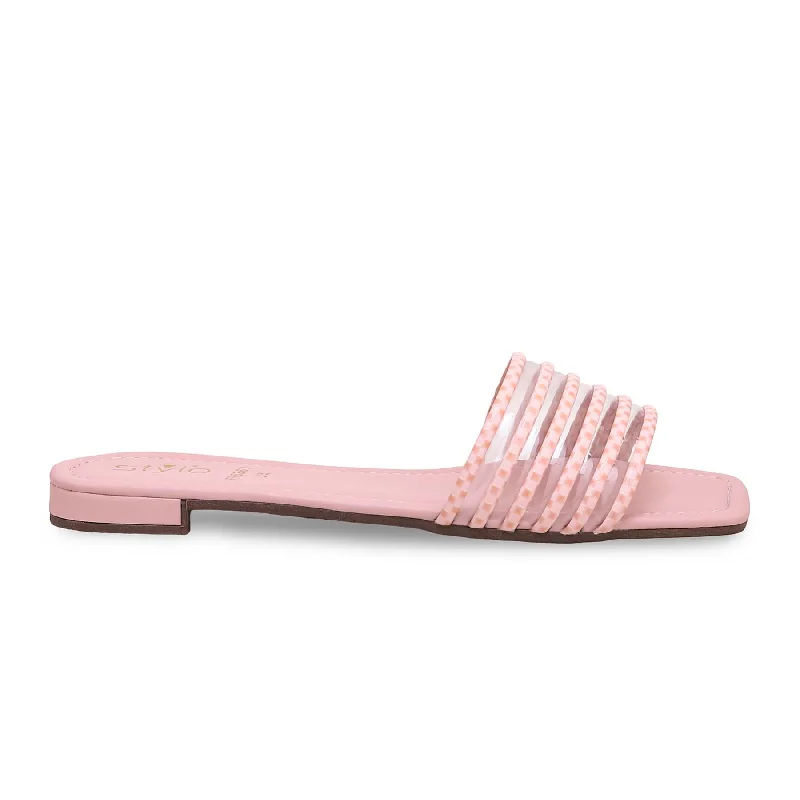 Cool Style Pink Formal Slipper FR8263