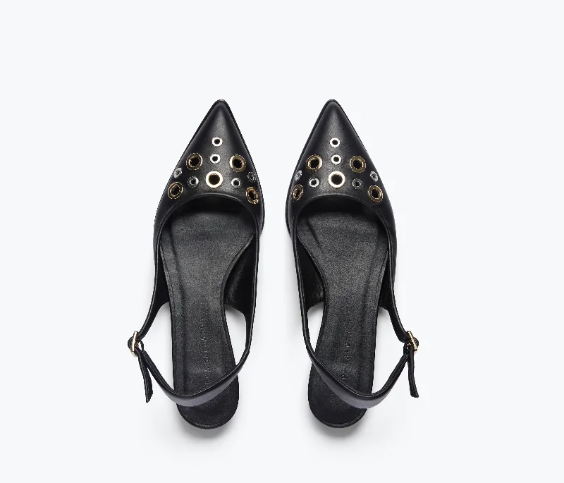 Personalized Design MARIE SLINGBACK POINT FLAT