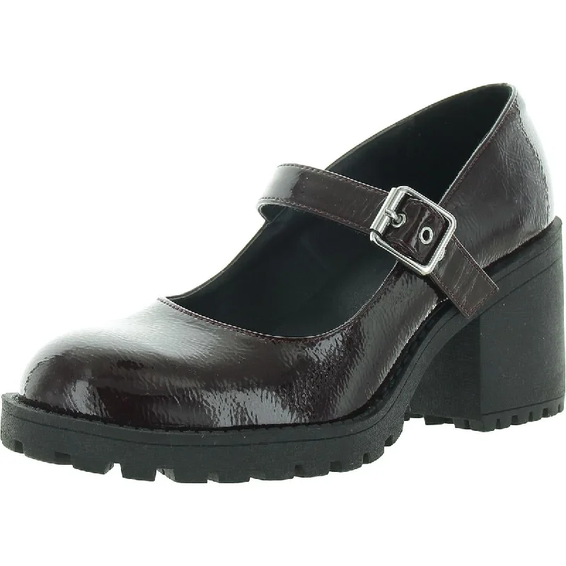 Classic Style Dirty Laundry Womens Buckle Patent Mary Janes