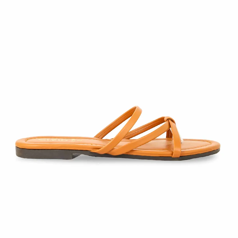 Comfortable Mind Mustard Casual Chappal CL1982