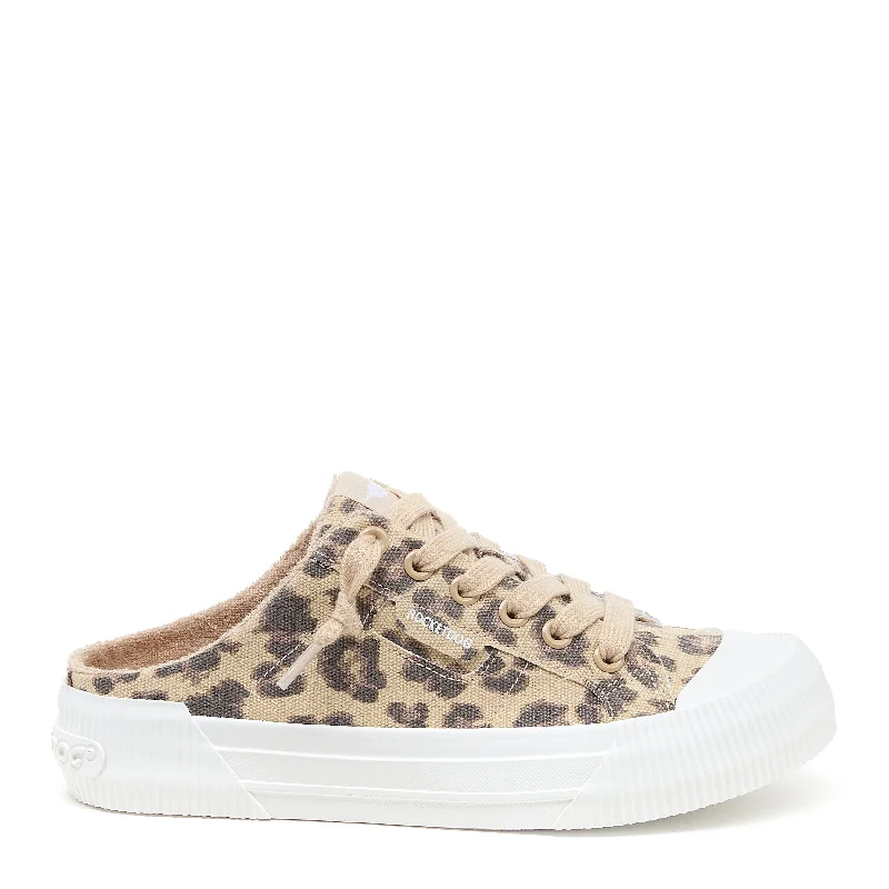 Exquisite Details Cheery Leopard Mule Trainer