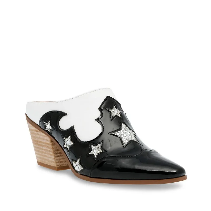 Goddess Style Betsey Johnson Womens Denniss Faux Leather Pointed Toe Mules