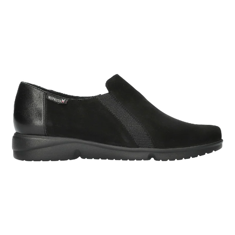 Refreshing Design Mephisto Women's Romea Black Nubuck