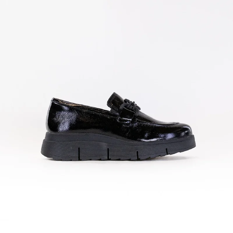 Unique Prints Clark's Loriini Izzy (Women's) - Black Patent