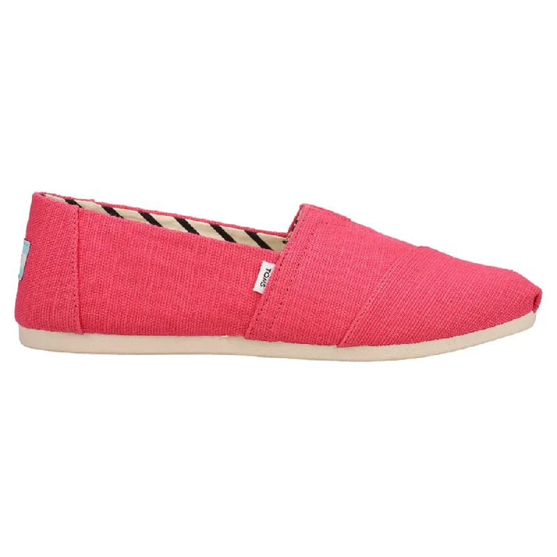 Perfect Tailoring Alpargata Canvas Slip On Flats