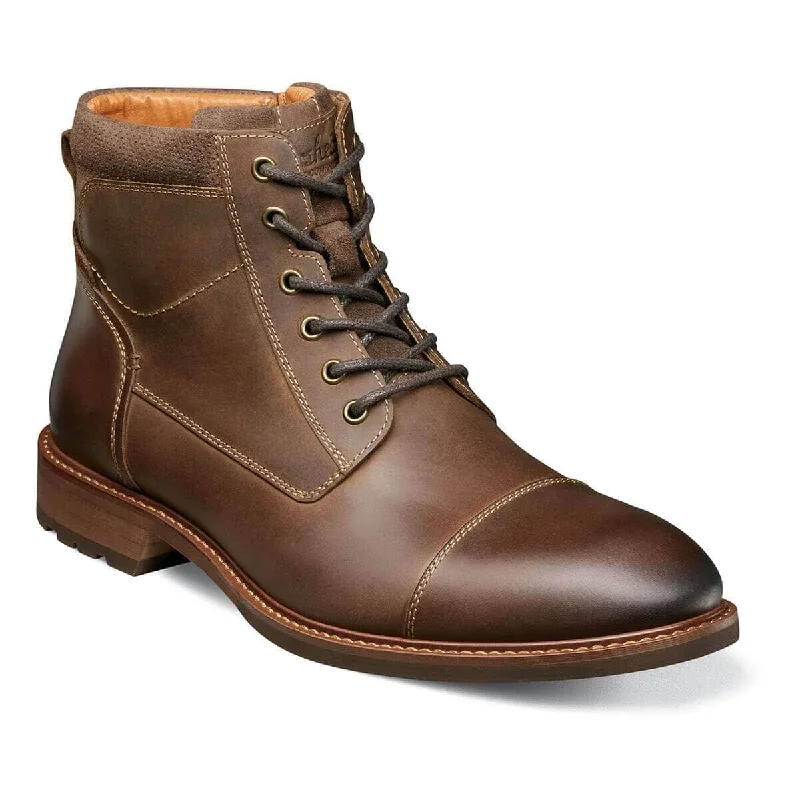 Must-have For Autumn And Winter FLORSHEIM LODGE CAP TOE LACE BOOT