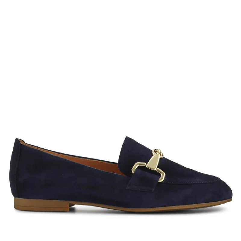 Lace Design Jangle Suede Buckle Loafers - GAB37500 / 323 288