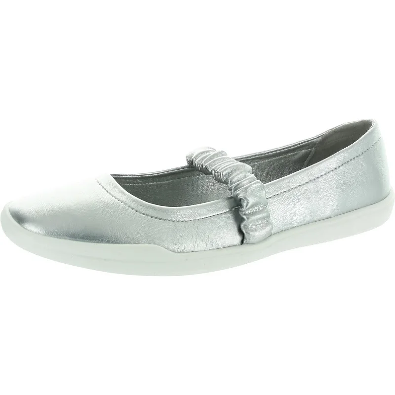 High-end Fashion Blowfish Womens Romeo Stretch Faux Leather Flat Shoes