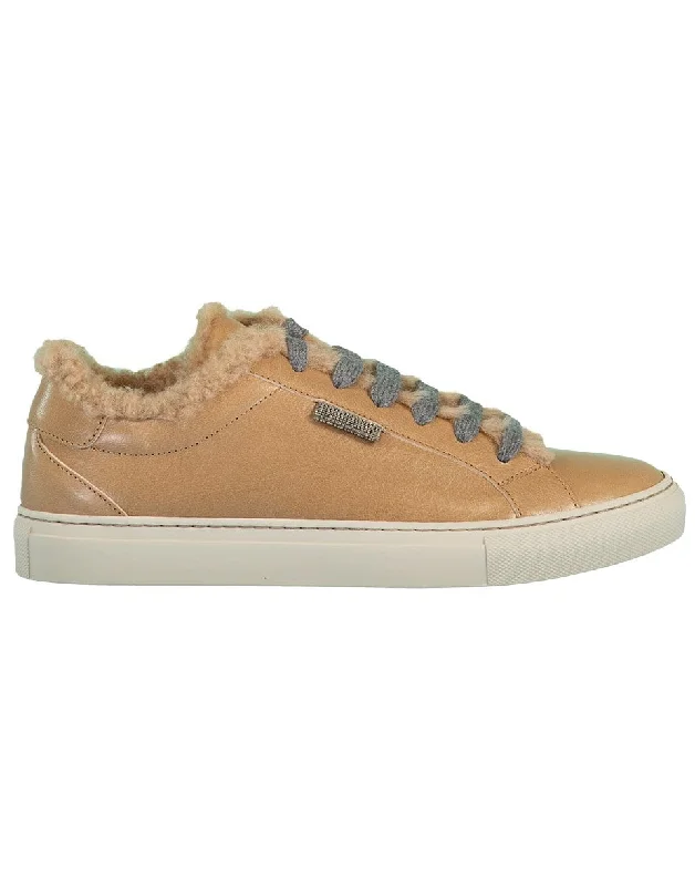 Energy Wear Shearling Lined Low Top Sneaker