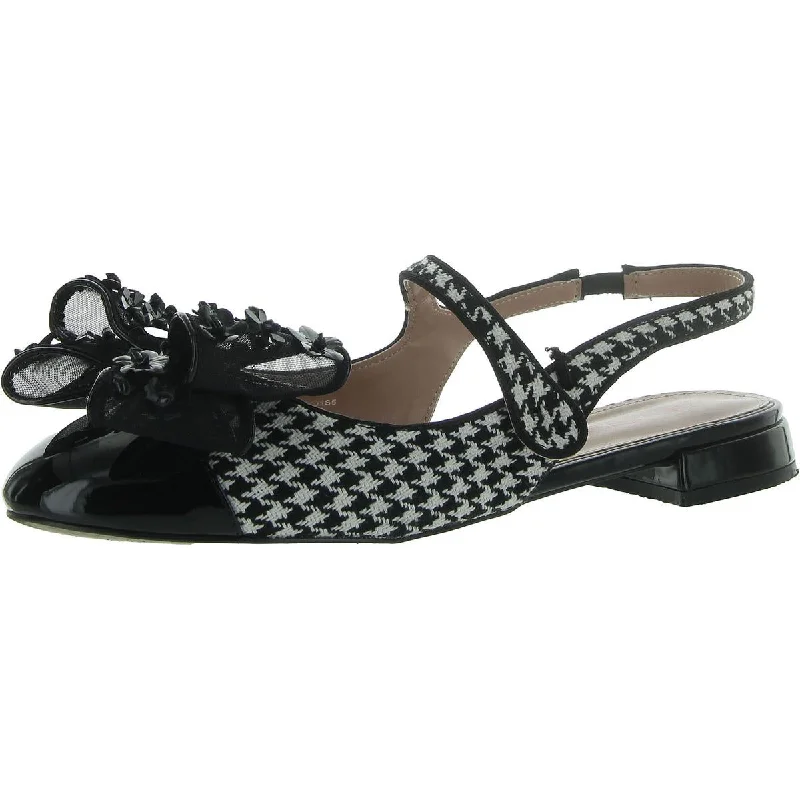 Fashionable In The Times Betsey Johnson Womens Floral Embellished Mary Janes