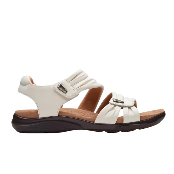 Perfect Tailoring Clarks Women's Wide Kitly Ave White