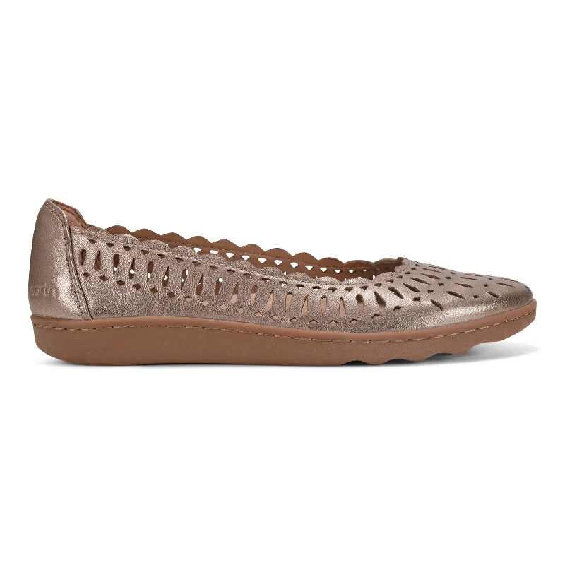 Luxury Customization Luna Round Toe Casual Slip-on Ballet Flats