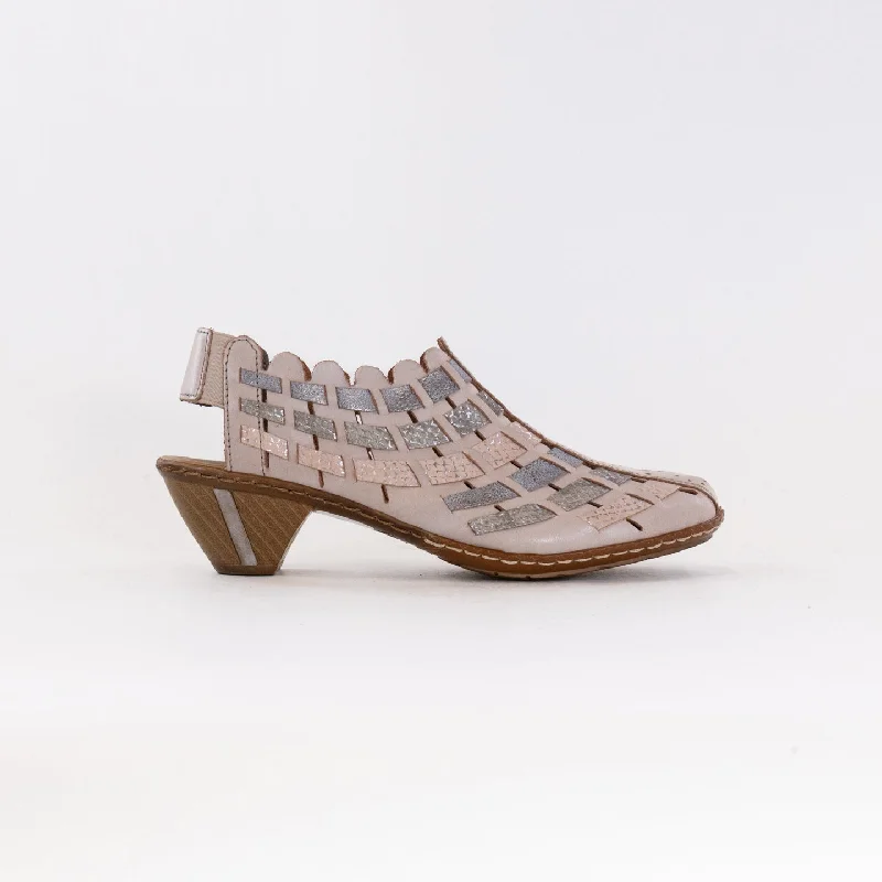 Personal Design Rieker Sina 78 (Women's) - Clay/Silver