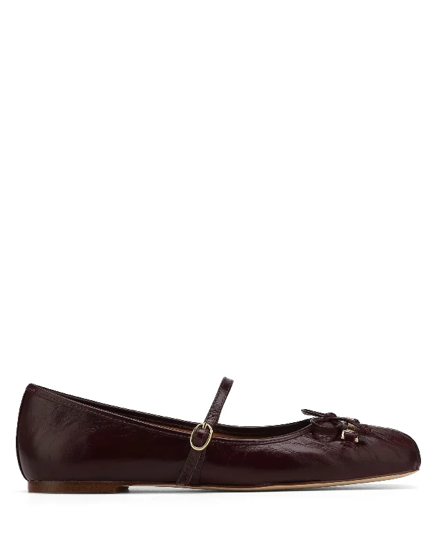 Comfortable Mind Bao Burgundy Leather