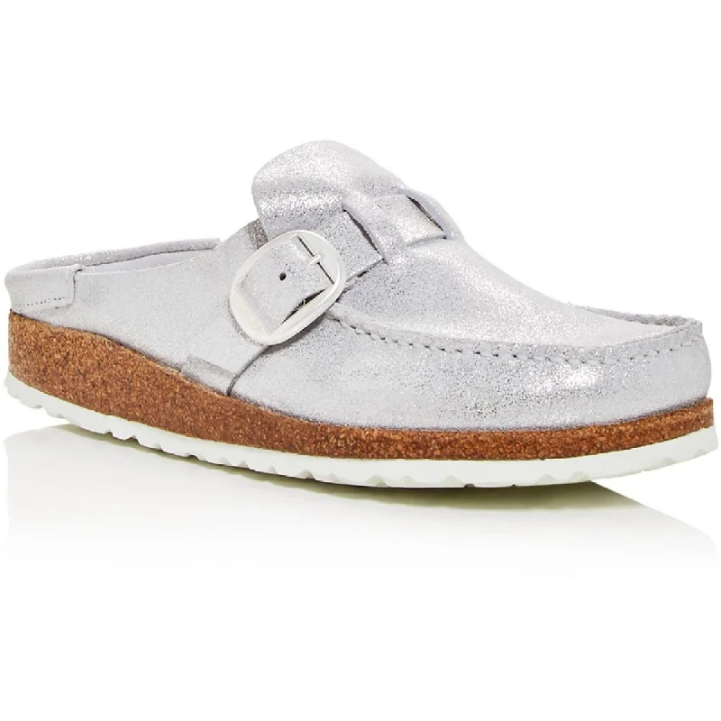 European Plan Birkenstock Womens Buckley Suede Slip On Mules