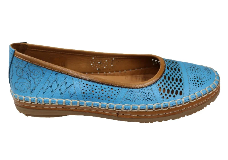 Romantic Data Orizonte Paige Womens European Comfortable Soft Leather Shoes
