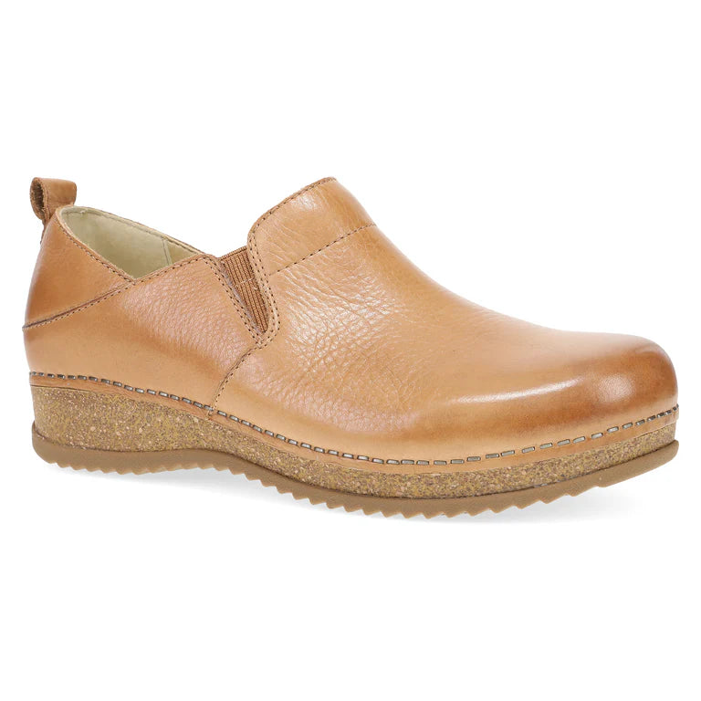 Classic Style Meara Effortless Slip on Clog in Tan