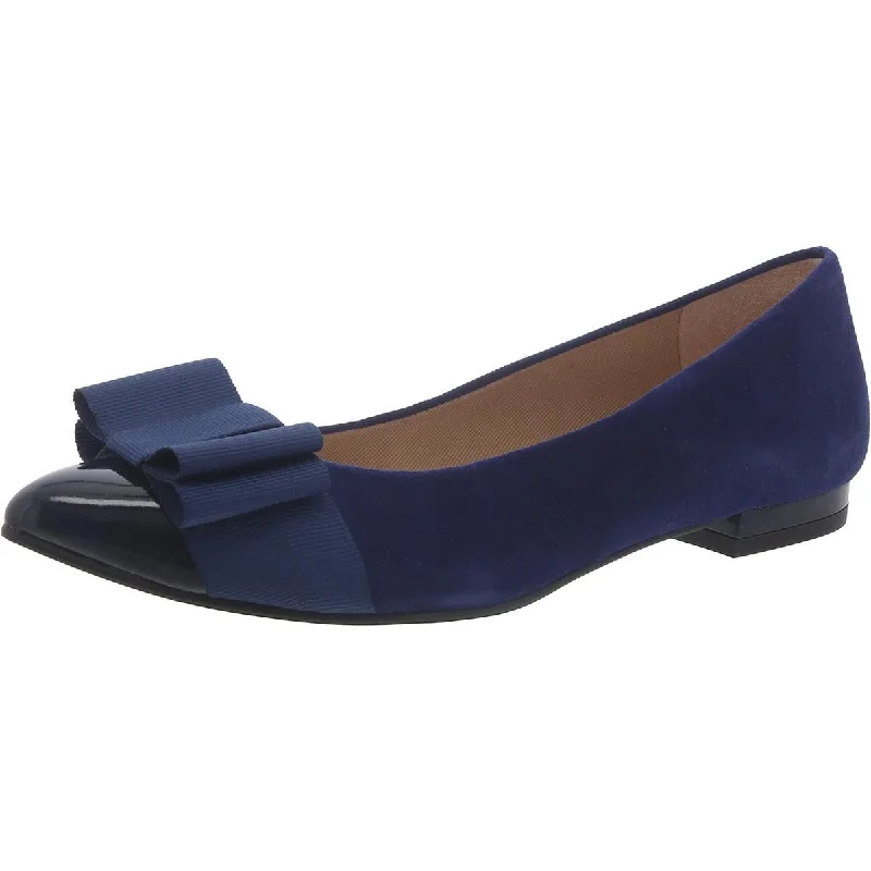 New Products Blowfish Womens Suede Slip On Ballet Flats