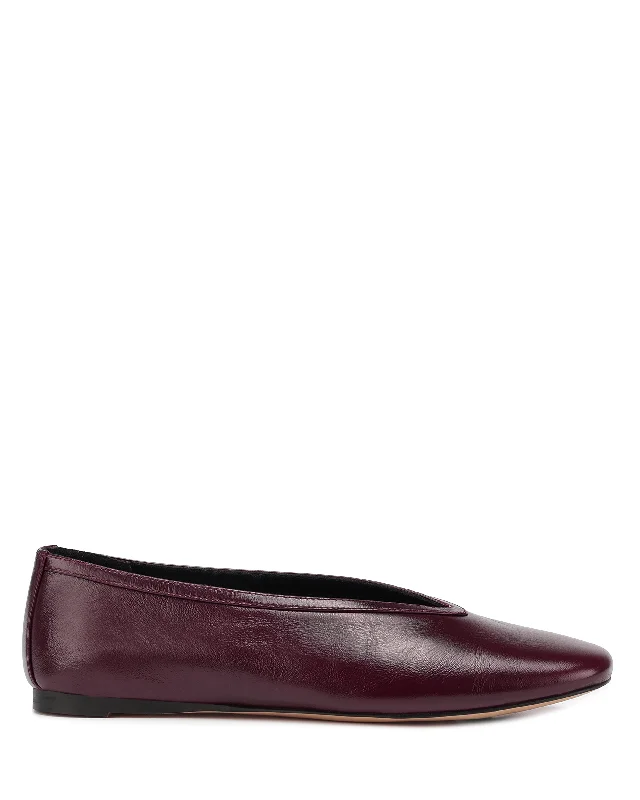 Fresh Wear Lane Burgundy Leather