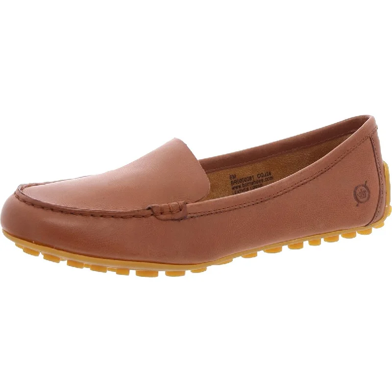 Exquisite Craftsmanship Born Womens AXONA Cushioned Footbed Leather Moccasins