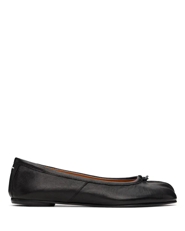 Goddess Outfit Tabi Ballerina Flat Black S58WZ0042