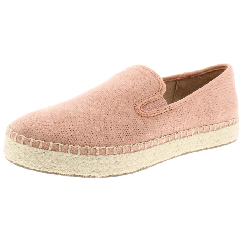 Noble And Elegant Dr. Scholl's Shoes Womens Far Out Faux Suede Slip On Espadrilles