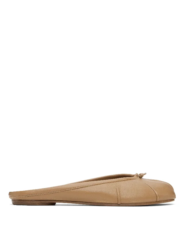 Sweet Breath Tabi Ballerina Mule Nude S39WZ0105