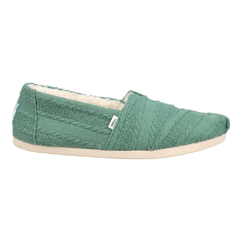 Romantic Data Alpargata Slip On Flats