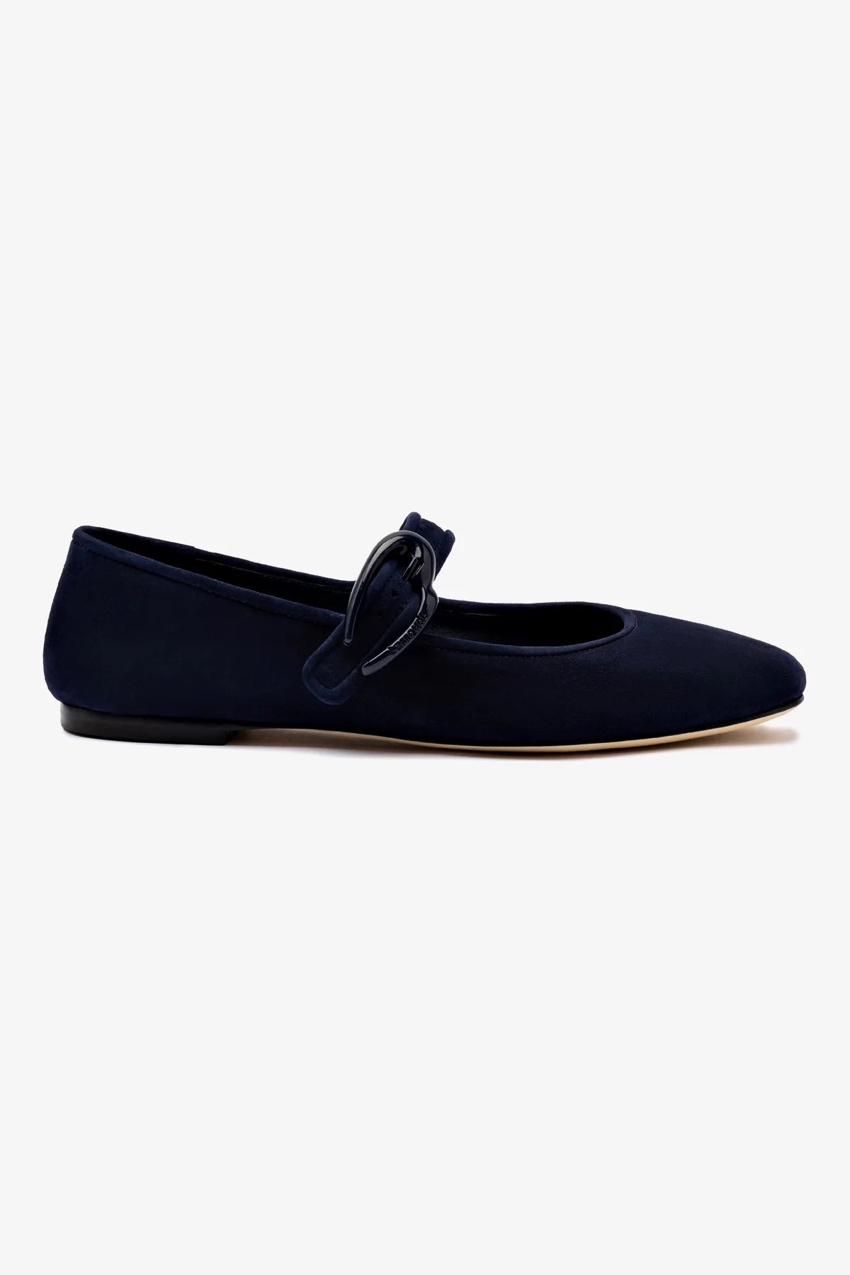 Fashion Pioneer Verona Ballet Flat In Navy Suede
