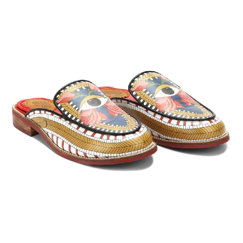 Goddess Outfit Peeper Mules Women