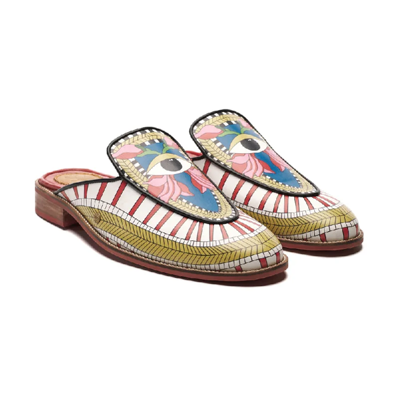 Romantic Temperament Peeper Mules Men