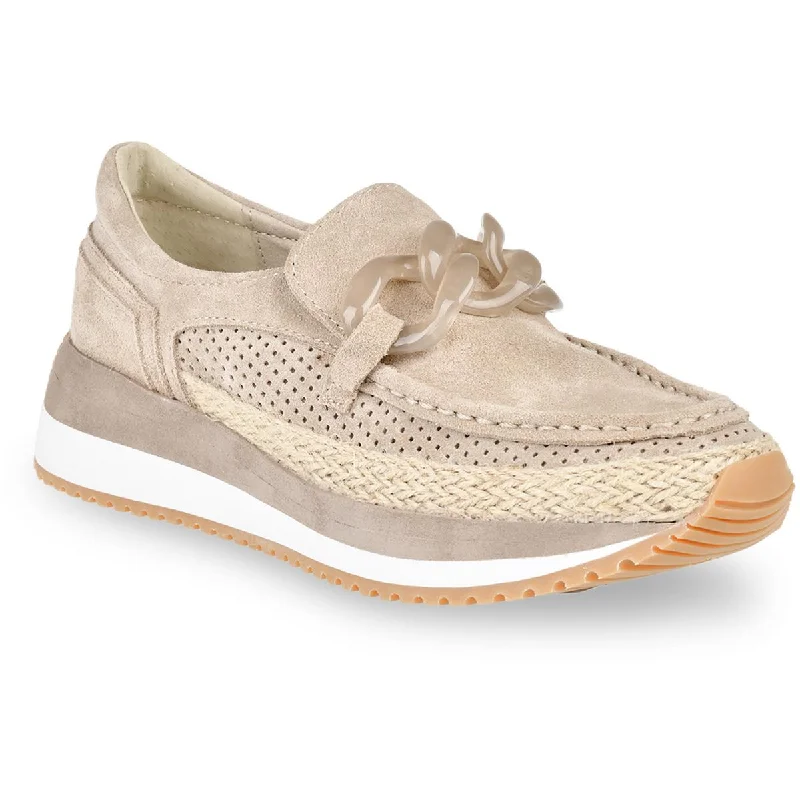 Multifunctional Style Dolce Vita Womens Jadah Suede Wedge Loafers