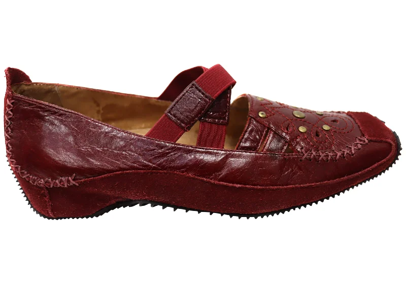 Fashion Wear Donna Velenta Lucy Womens Comfortable Leather Shoes